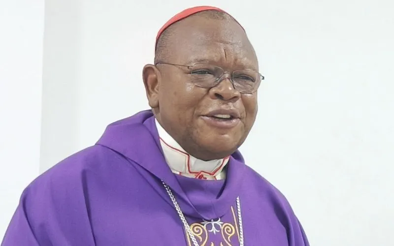 Le cardinal Fridolin Ambongo, président du Symposium de la Conférence épiscopale d'Afrique et de Madagascar (SCEAM). Crédit : SCEAM