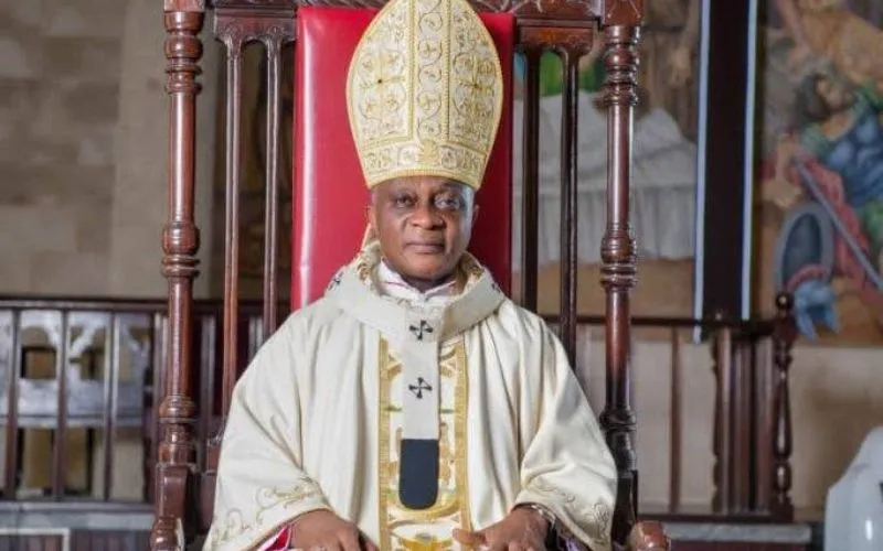 Mgr Alfred Adewale Martins, archevêque de l'archidiocèse de Lagos. Crédit : Archidiocèse de Lagos / 