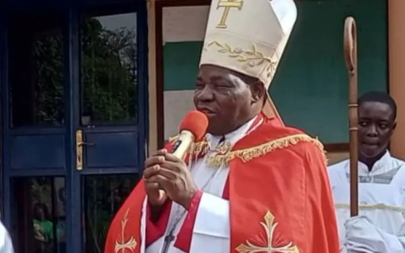 Mgr Edward Hiiboro Kussala, évêque du diocèse catholique de Tombura-Yambio (CDTY) au Soudan du Sud. Crédit : CDTY