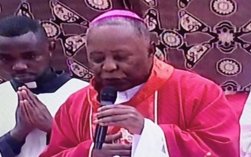 Mgr Filomeno do Nascimento Vieira Dias, archevêque de Luanda (Angola). Crédit : Radio Ecclesia