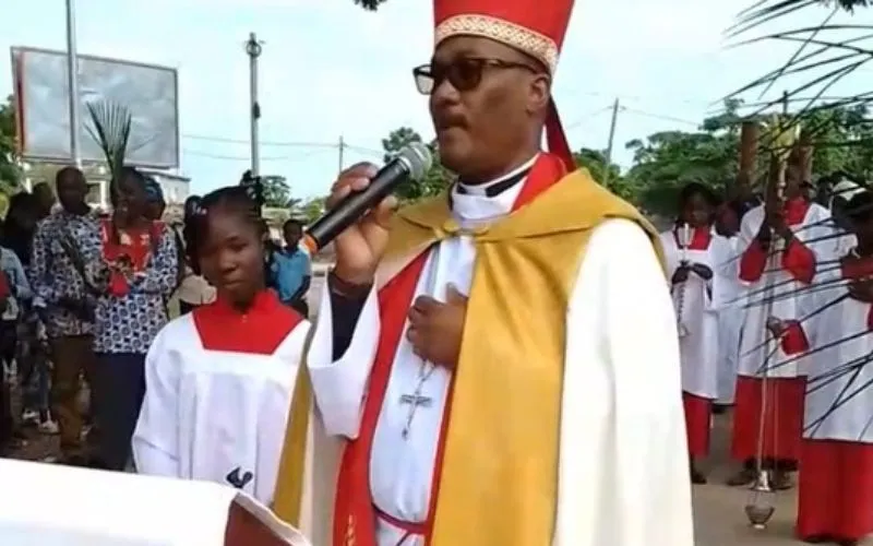 Mgr Maurício Agostinho Camuto, évêque du diocèse catholique de Caxito en Angola. Crédit : Radio Ecclesiac