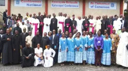 Les évêques du Cameroun posent avec fidélité à la fin de leur 44e Assemblée plénière à Yaoundé, en mai 2019 / Domaine Public