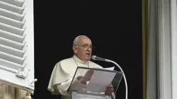 Le pape François prononce son discours de l'Angélus le 29 juin 2023. | Crédit : Vatican News / 