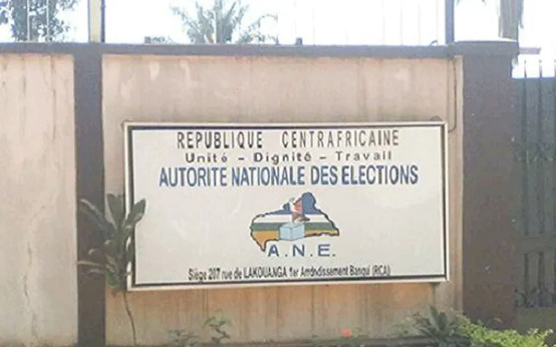 Siège de l'Autorité nationale des Élections en République centrafricaine. Domaine Public