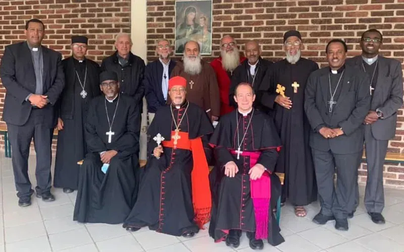 Les membres de la Conférence des évêques catholiques d'Éthiopie (CBCE). Crédit : CBCE