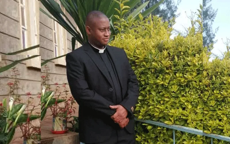 Le père Antony Njoroge, ordonné prêtre après 11 ans de service dans la police. Père Antony Njoroge.