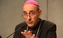 Le cardinal Víctor Manuel Fernández, photographié ici en 2014, prendra ses nouvelles fonctions de préfet du Dicastère pour la doctrine de la foi en septembre 2023. / 