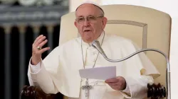 Le Pape François. / Daniel Ibanez/CNA.
