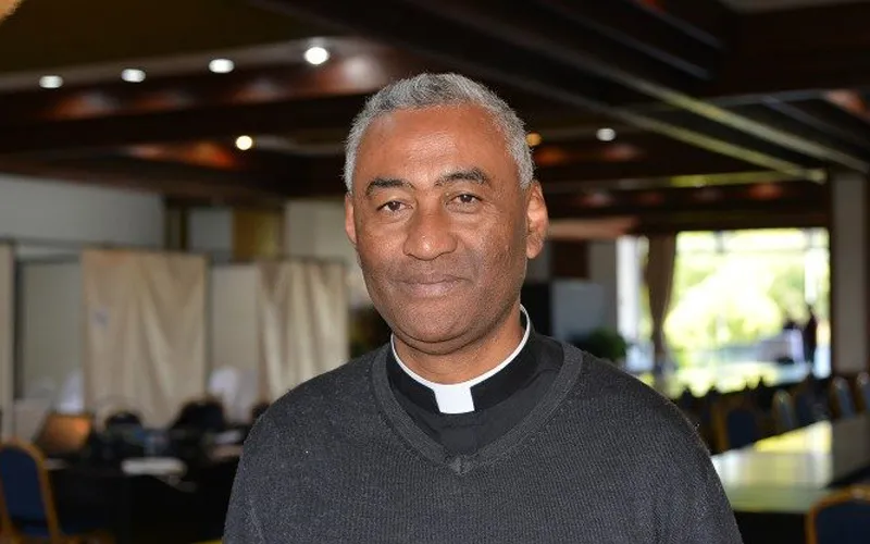 L'évêque élu du diocèse de Tsiroanomandidy, à Madagascar, le père Gabriel Randrianantenaina.