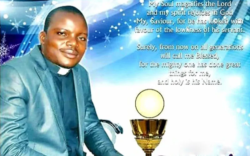 Le Père Ferdinand Fanen Ngugban, tué par des hommes armés inconnus à la paroisse de St. Paul Ayetwar, dans le gouvernement local de Katsina-Ala dans l'Etat de Benue, le mardi 30 mars.