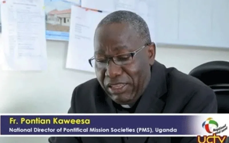 P. Pontian Kaweesa, le directeur national des Œuvres pontificales missionnaires (OPM) en Ouganda. Ugandan Catholics/Facebook Page.