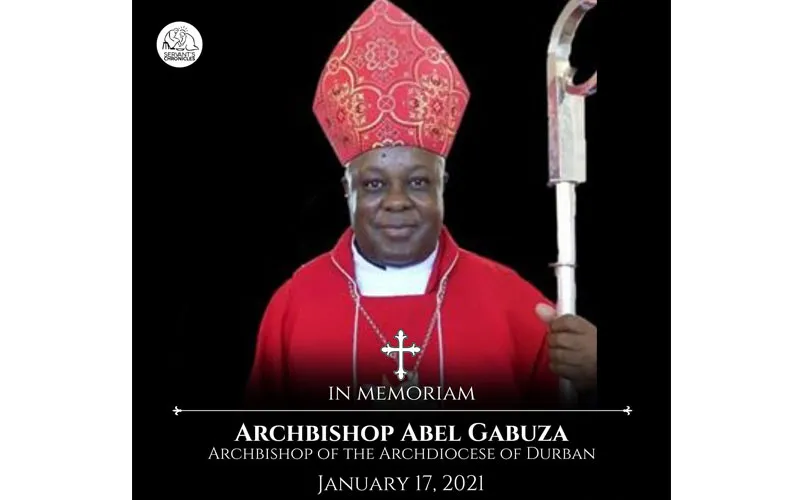 Feu Mgr Abel Gabuza. Photo de courtoisie
