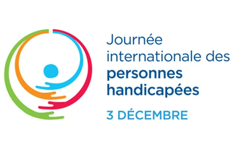 Le logo de la Journée internationale des personnes handicapées (JIPH) marqué le 3 décembre. Nations Unies (ONU)