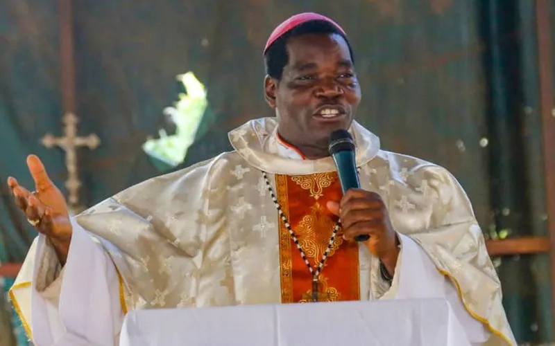 Mgr Eduardo Hiiboro Kussala, évêque du diocèse de Tombura-Yambio au Soudan du Sud. Crédit : RuruGene Newsletter