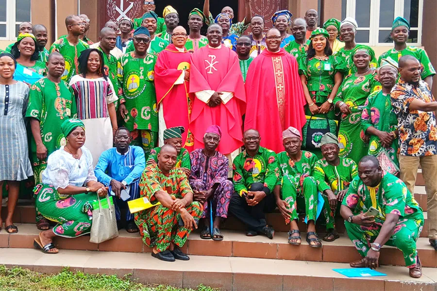 Les membres du Conseil provincial des laïcs catholiques d'Ibadan (IPLCN). Crédit : IPLCN