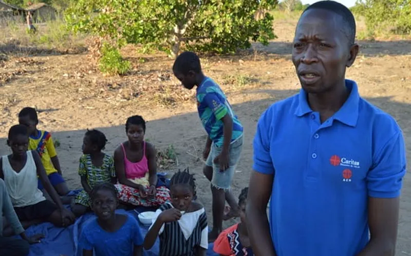 Des personnes déplacées du nord du Mozambique ont trouvé refuge dans le diocèse catholique de Nacala. Crédit : Aide à l'Église en détresse - États-Unis