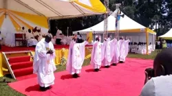 Les prêtres nouvellement ordonnés du diocèse catholique de Bungoma au Kenya. Crédit : Marcello Omuttaha / 