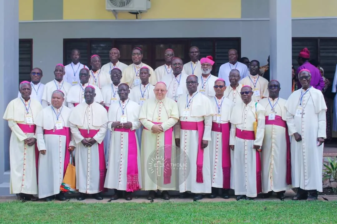 Les membres de la Conférence des évêques catholiques du Ghana (GCBC). Crédit : Catholic Trends/Facebook / 