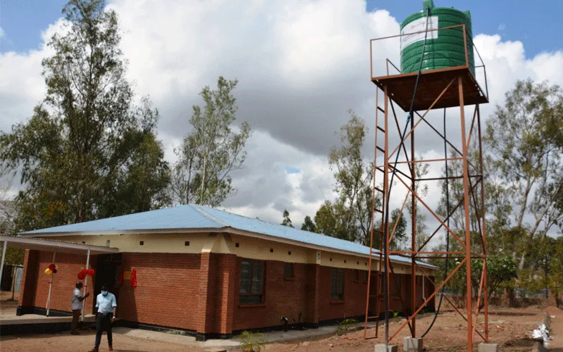 Le centre d'isolement COVID-19 de l'hôpital Pirimiti du diocèse de Zomba au Malawi qui a été inauguré jeudi 3 septembre. Diocèse de Zomba