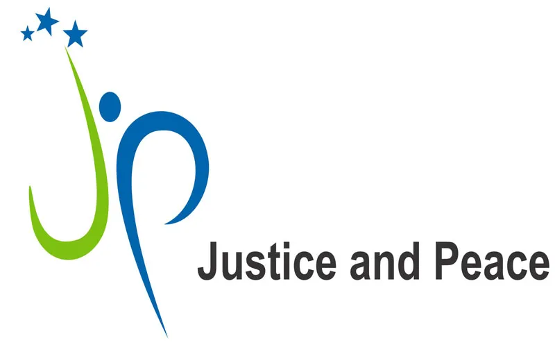 Logo de la Commission Justice et Paix de la Conférence des évêques catholiques d'Afrique australe (SACBC). Département Justice et Paix/ Facebook