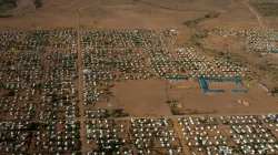 Vue aérienne du camp de réfugiés de Kakuma au Kenya. Crédit : Haut Commissariat des Nations Unies pour les réfugiés (HCR) / 