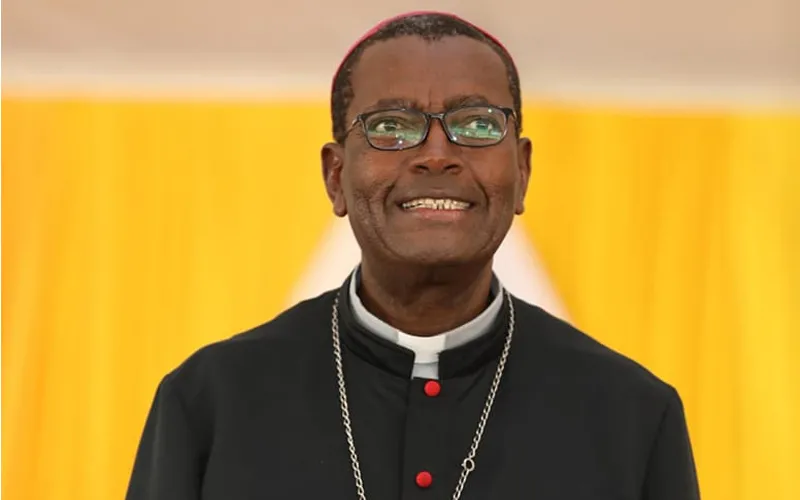 Mgr David Kamau, l'évêque auxiliaire de l'archevêché de Nairobi, qui a été nommé administrateur apostolique du diocèse de Nakuru au Kenya. Crédit : Archidiocèse de Nairobi