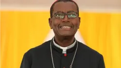 Mgr David Kamau, l'évêque auxiliaire de l'archevêché de Nairobi, qui a été nommé administrateur apostolique du diocèse de Nakuru au Kenya. Crédit : Archidiocèse de Nairobi / 