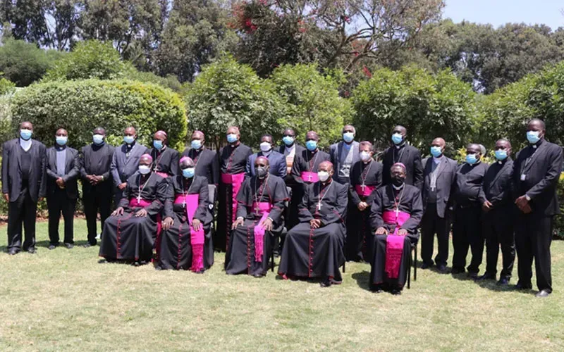 Les membres de la Conférence des évêques catholiques du Kenya (KCCB). Crédit : KCCB
