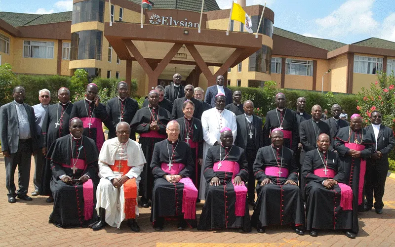 Les membres de la Conférence des évêques catholiques du Kenya (KCCB). KCCB.