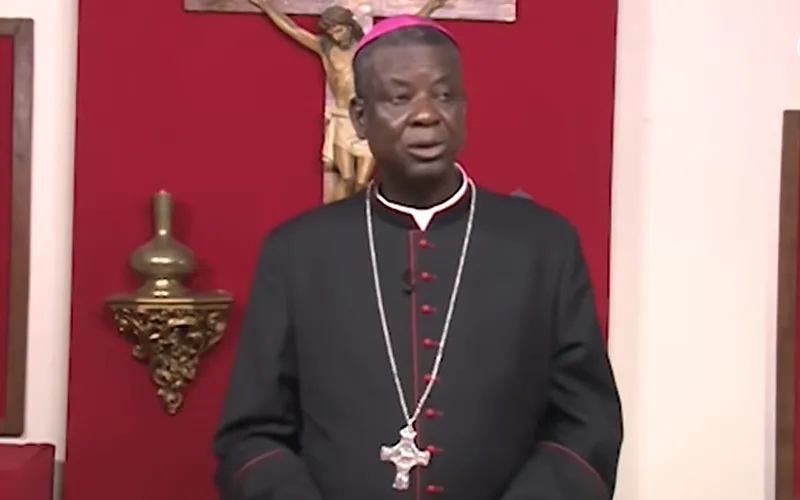 Mgr Samuel Kleda, archevêque de l'archidiocèse catholique de Douala au Cameroun / 