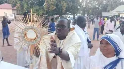 Mgr. Alex Lodiong Sakor Eyobo, nommé évêque du diocèse de Yei au Soudan du Sud par le pape François le 11 février 2022. Crédit : Catholic Radio Network / 