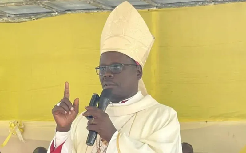 Mgr Alex Lodiong Sakor Eyobo, évêque du diocèse de Yei au Soudan du Sud. Crédit : CRN