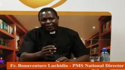 Le Père Bonaventure Luchidio, directeur national des Œuvres Pontificales Missionnaires (OPM) au Kenya. Crédit : Capture d'écran Capuchin TV / 