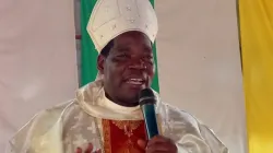 Mgr Edward Hiiboro Kussala, évêque du diocèse catholique de Tombura-Yambia (CDTY) au Soudan Sud. Crédit : CDTY / 