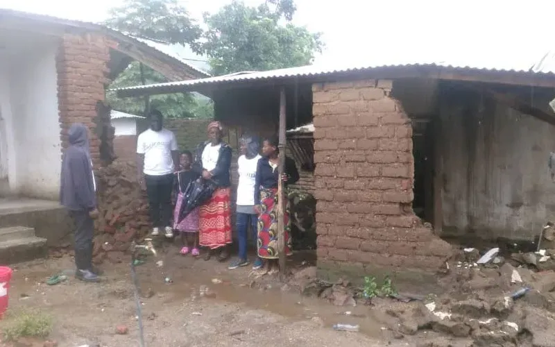 Victimes du cyclone Freddy au Malawi. Crédit : Communauté Sant'Egidio