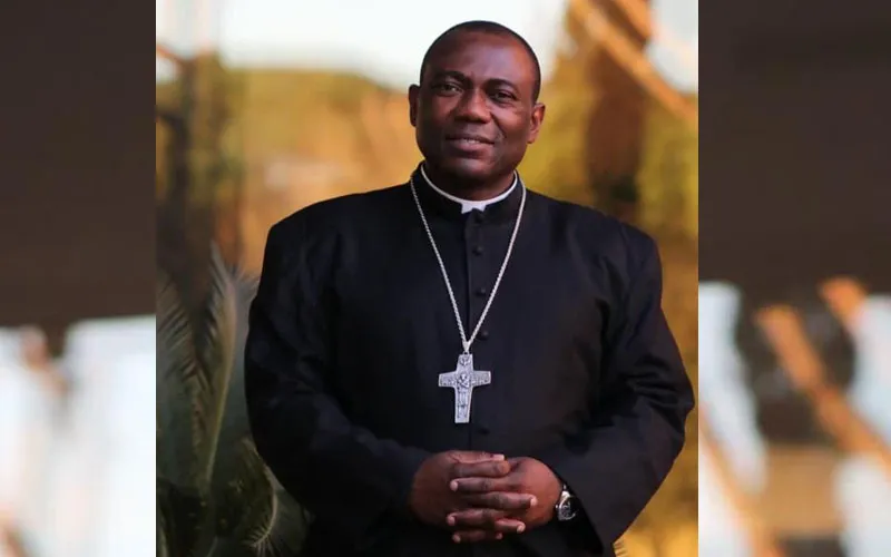 Mgr. Aloysius Fondong Abangalo, qui sera ordonné évêque du diocèse de Mamfe au Cameroun le 5 mai 2022. Crédit : Diocèse de Mamfe