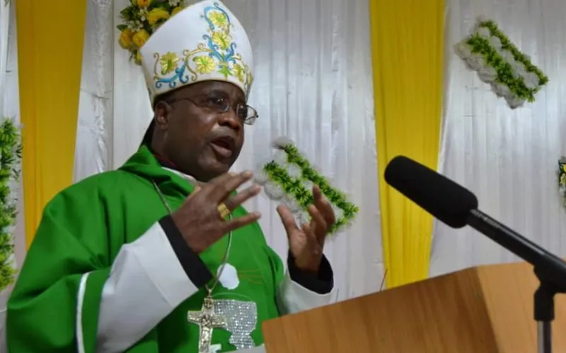 Mgr Montfort Stima, évêque du diocèse de Mangochi au Malawi. Crédit : AMECEA