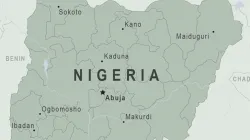 La carte de la République fédérale du Nigeria / 