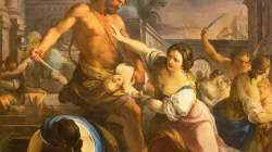 "Massacre des Innocents", de Mariano Rossi (1731-1807), dans l'église Chiesa id san Giuseppe alla Lungara, à Rome. Shutterstock / 