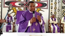 Mgr. André Giraud Pindi Muanza, nommé évêque du diocèse de Matadi en RD Congo le 23 avril 2022. Crédit : CENCO / 