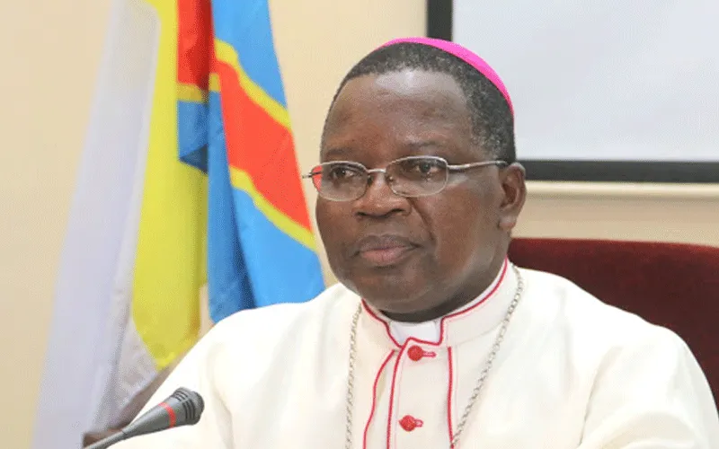 Mgr Marcel Utembi Tapa, archevêque de Kisangani, président de la CENCO. CENCO