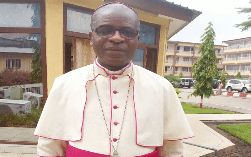 Mgr Placide Lubamba Ndjibu, évêque du diocèse de Kasongo en République démocratique du Congo (RDC). CENCO