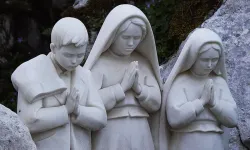 Monument de l'apparition de l'ange gardien du Portugal aux trois petits bergers de Fatima. / 