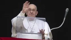 Le pape François prononce le discours de l'Angélus le 10 mars 2024. | Vatican Media / 