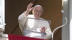 Le pape François prononce l'Angélus du dimanche, le 5 novembre 2023. | Crédit : Vatican Media / 