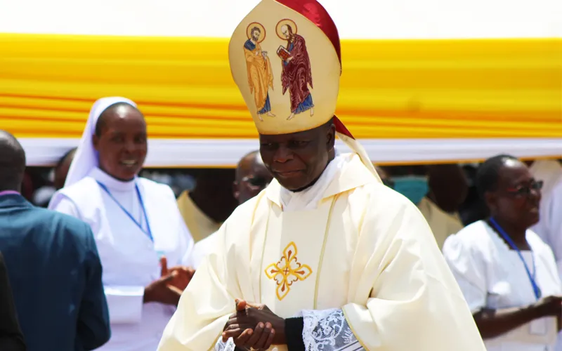 Mgr Maurice Muhatia Makumba, archevêque élu. Crédit : ACI Afrique