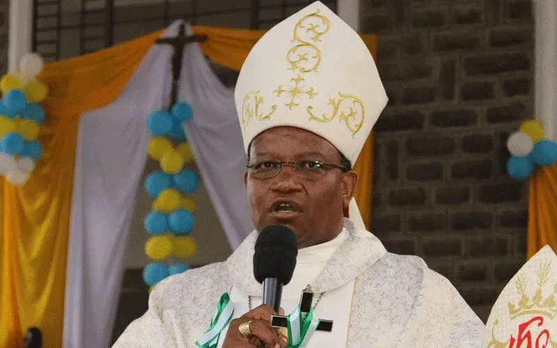 Mgr Anthony Muheria, archevêque de Nyeri. Crédit : ACI Afrique