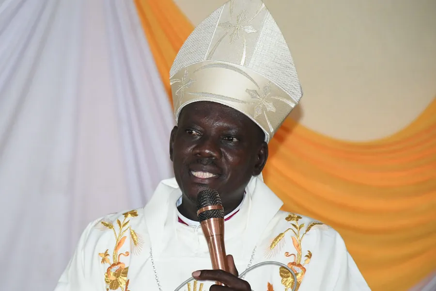 Mgr Emmanuel Bernardino Lowi Napeta, évêque du diocèse de Torit au Soudan du Sud. Crédit : CRN