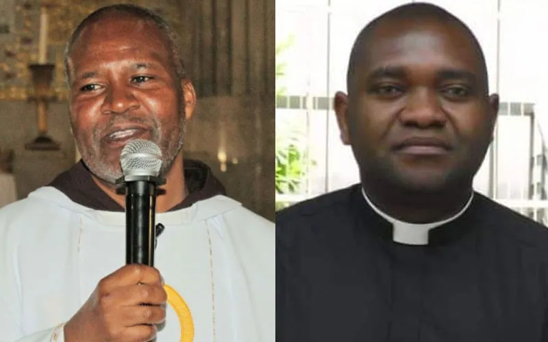 Mgr. Wolfgang Pisa (à gauche), nommé évêque du diocèse de Lindi en Tanzanie et Mgr. Isaac Bunde Dugu (à droite) nommé évêque du diocèse de Katsina-ala au Nigeria.