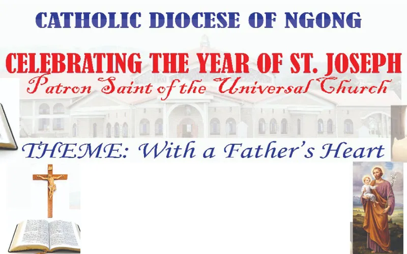 Image de la bannière annonçant l'année de la Saint-Joseph dans le diocèse de Ngong au Kenya Père Boniface Mukwe/ Diocèse catholique de Ngong
